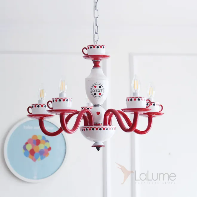 Люстра в современном стиле TEATIME 5 от ImperiumLoft