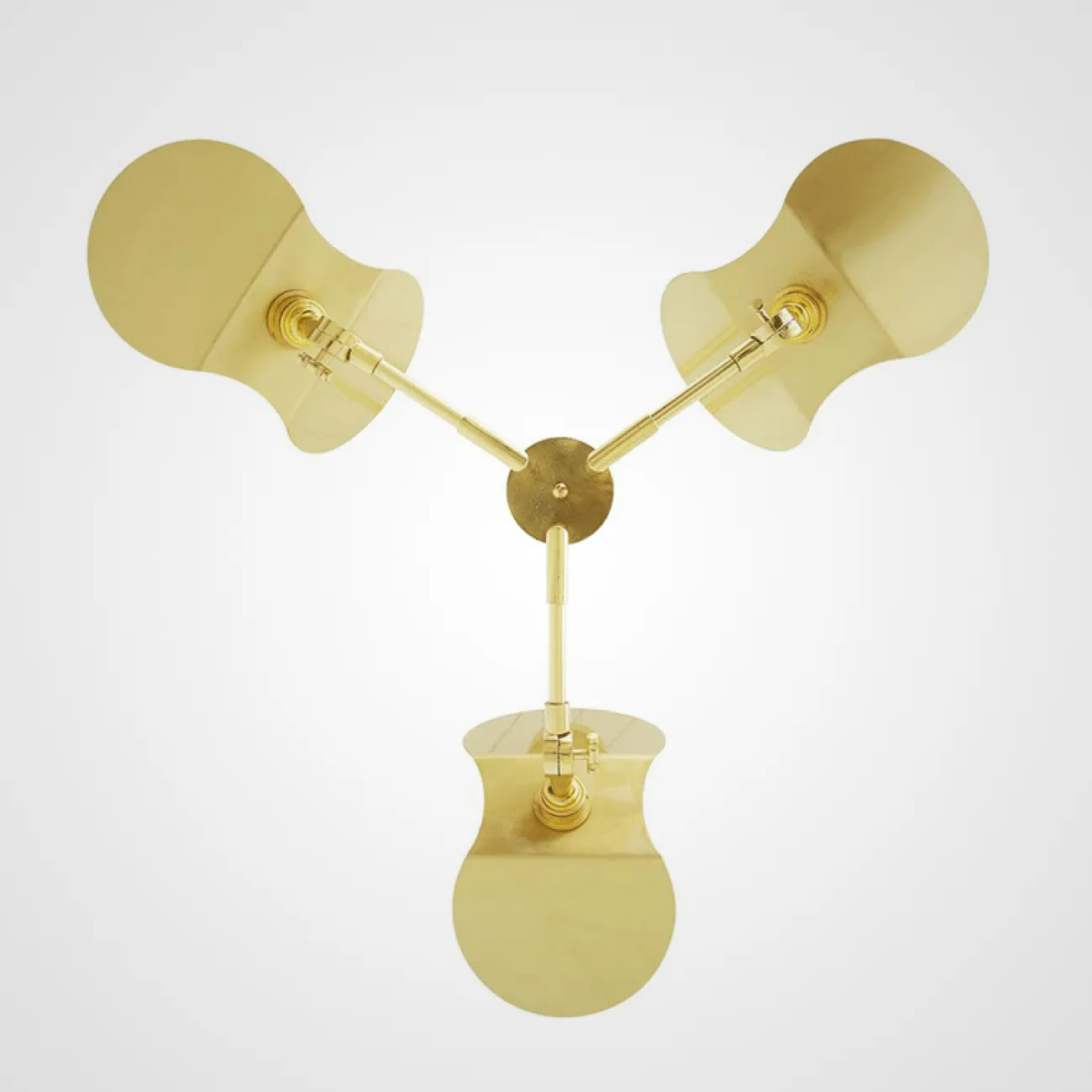 Подвесная люстра Emioni Chandelier Polished Brass от ImperiumLoft