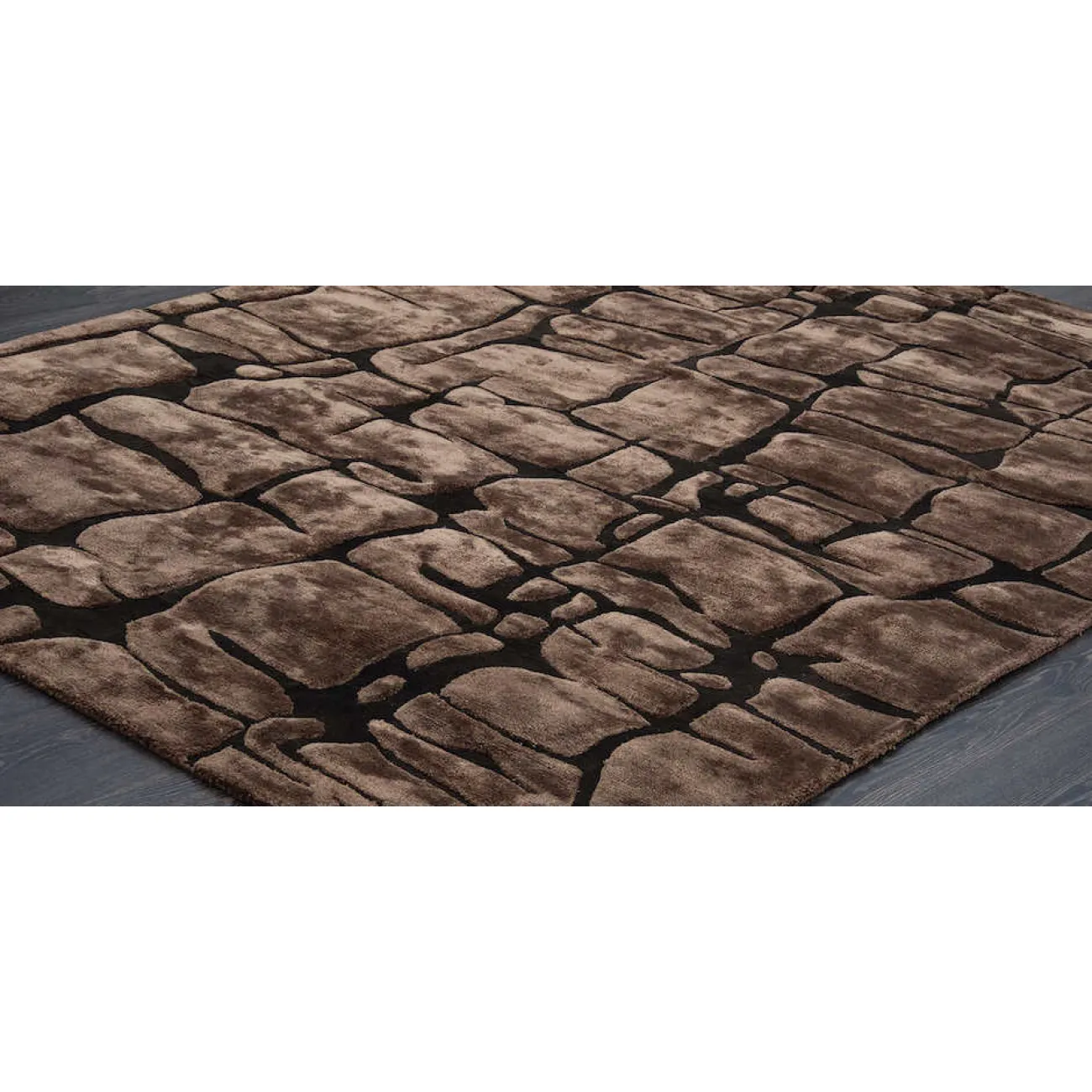 Ковёр из шерсти California Sahara Dark от LaLume