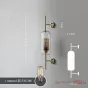 Настенный светильник CATCH WALL ball D55 steel от ImperiumLoft
