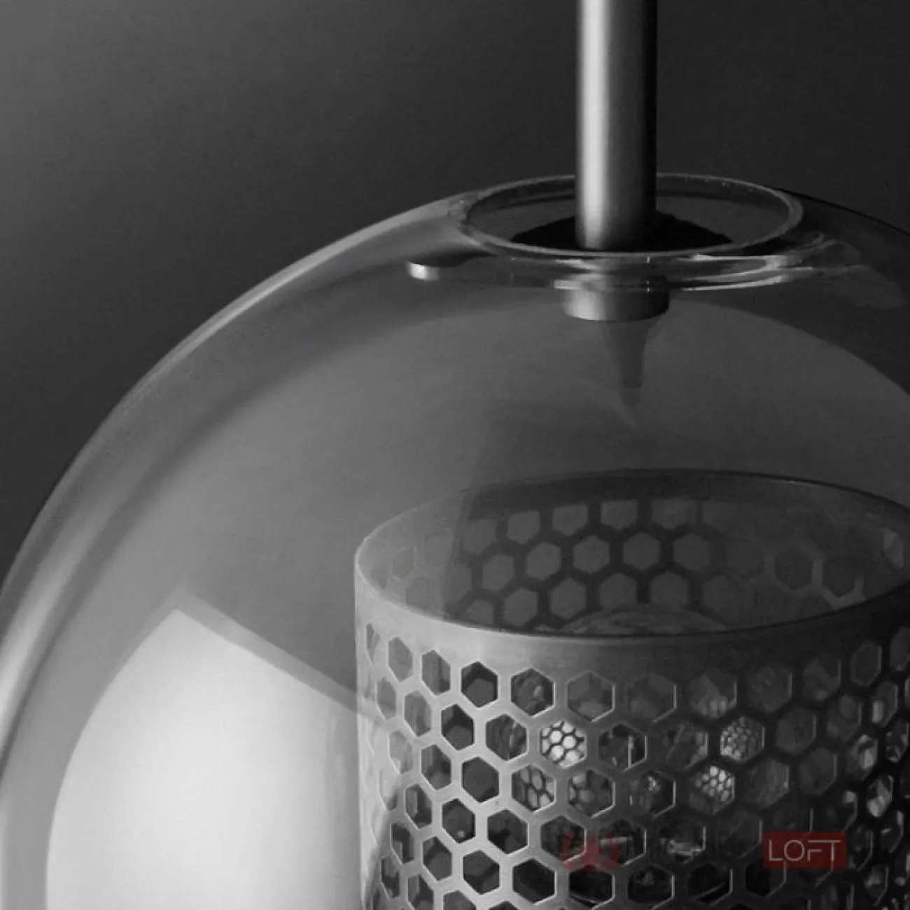 Настенный светильник CATCH WALL ball D55 steel от ImperiumLoft