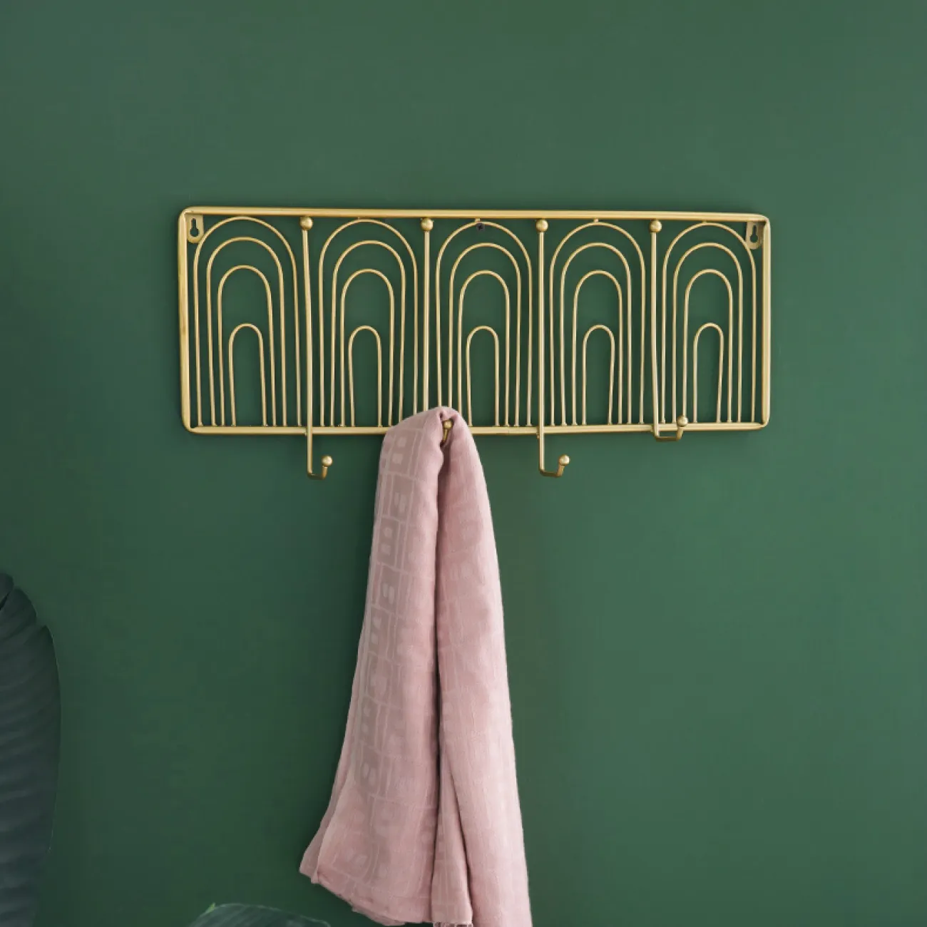 Дизайнерский настенный декор вешалка в прихожую LaLume-KKK00272 