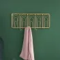 Дизайнерский настенный декор вешалка в прихожую LaLume-KKK00272 