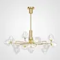 Люстра на штанге ICE 13 lamps Gold от ImperiumLoft