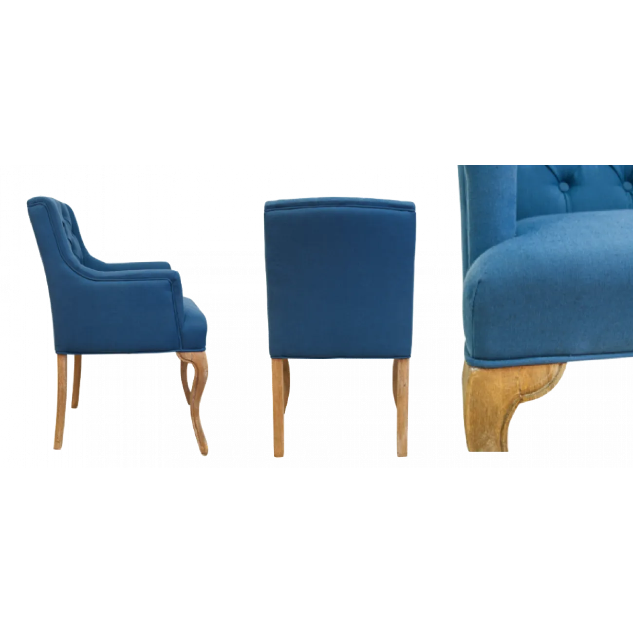 Стул French chairs Provence Amelia Blue ArmChair от LaLume