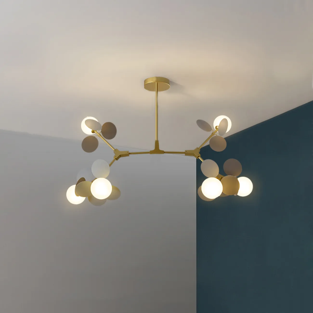 Люстра на штанге MATISSE M L120 Gray от ImperiumLoft