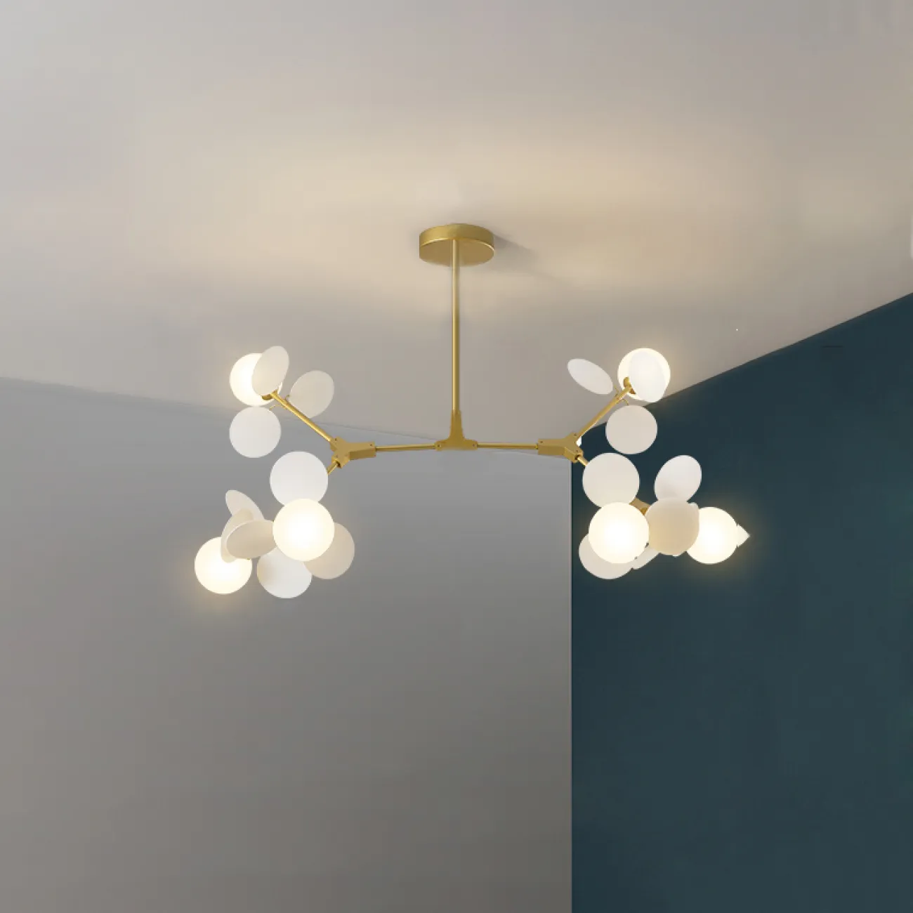 Люстра на штанге MATISSE M L120 Gray от ImperiumLoft