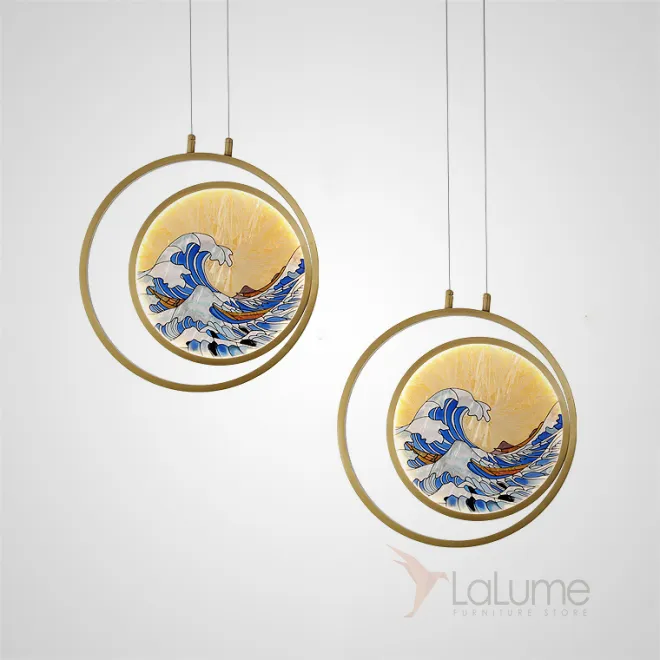 Подвесной светильник AKIRA WAVE ONE от ImperiumLoft