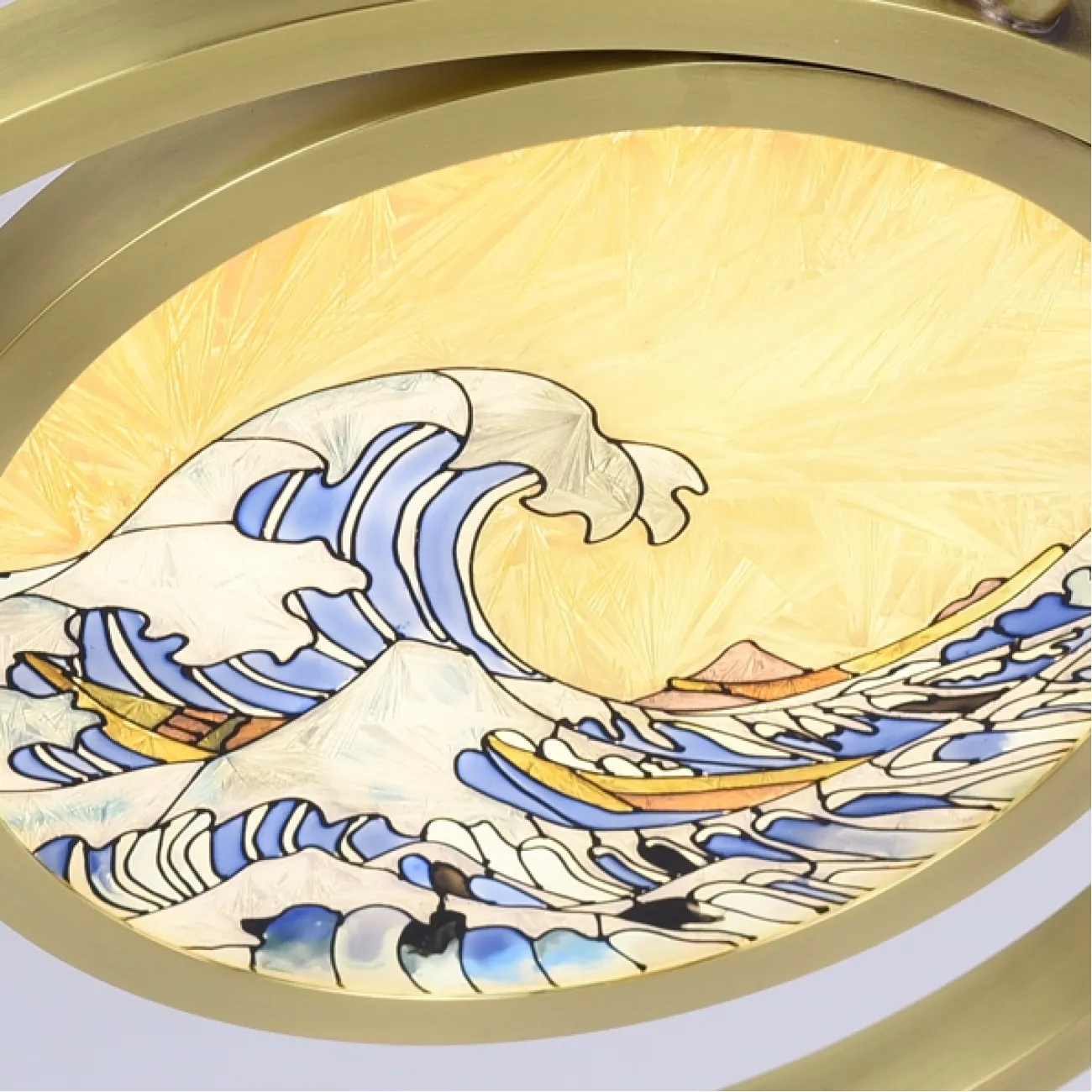 Подвесной светильник AKIRA WAVE ONE от ImperiumLoft