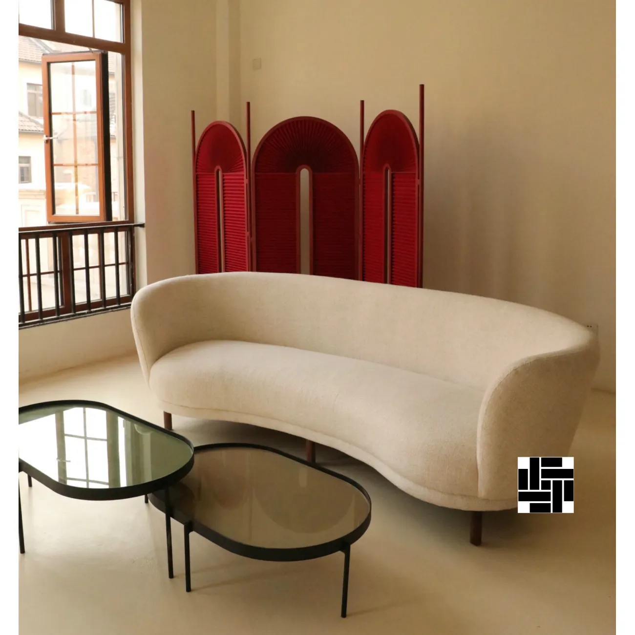 Дизайнерский журнальный столик - LaLume-AP00334