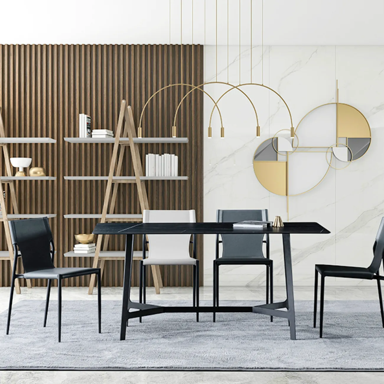 Дизайнерский обеденный стул LaLume-ST00215