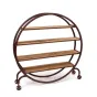 Стеллаж Industrial Metal Round Bookshelf от LaLume