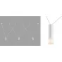 Wireflow LED Black Suspension lam 3 патрона designed by Jordi Vilardell