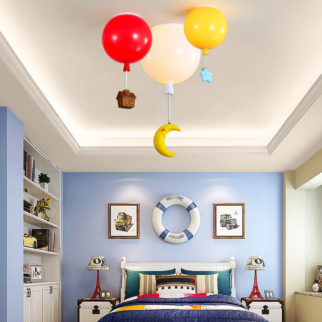 Потолочный светильник BLOW TRIO Multicolor от ImperiumLoft