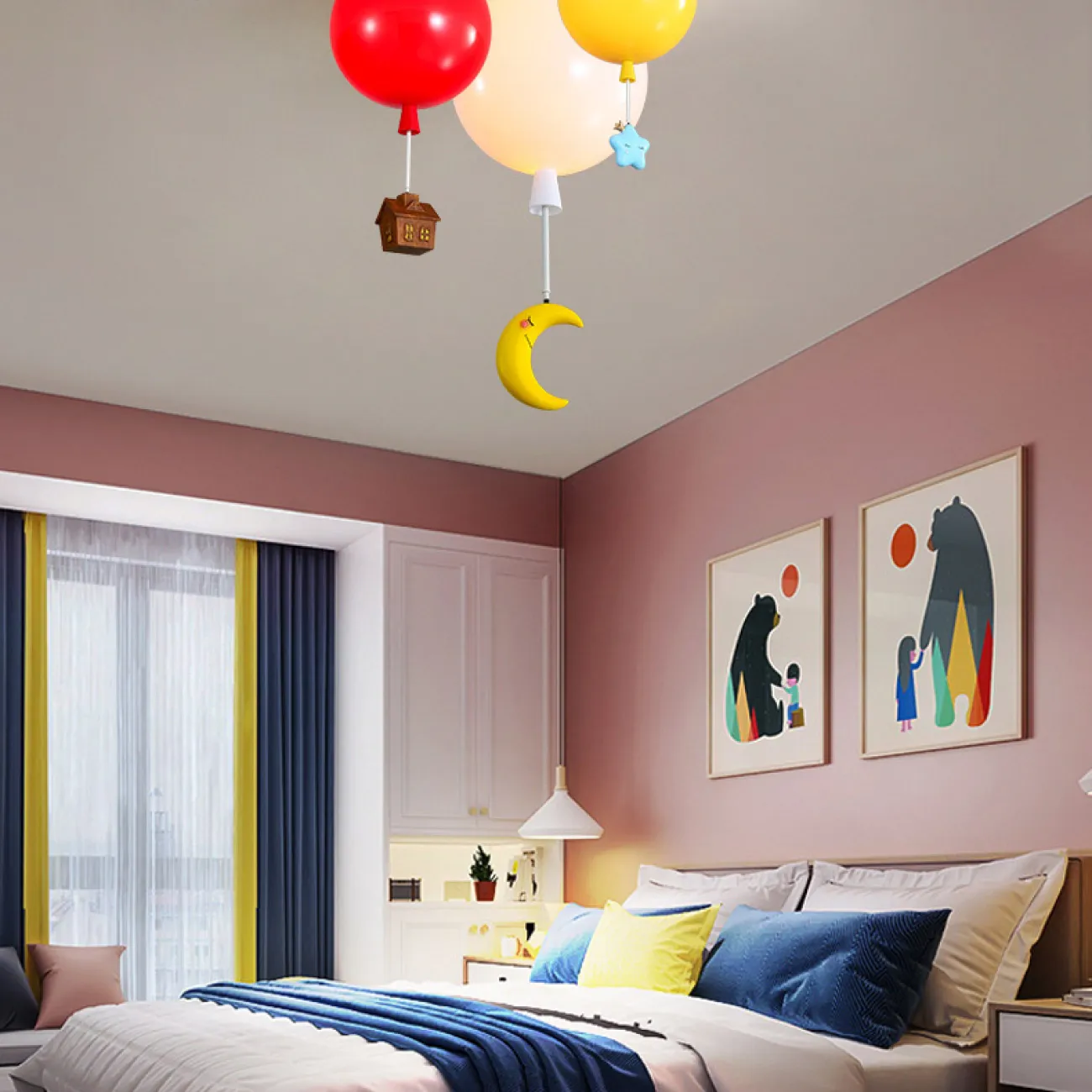 Потолочный светильник BLOW TRIO Multicolor от ImperiumLoft