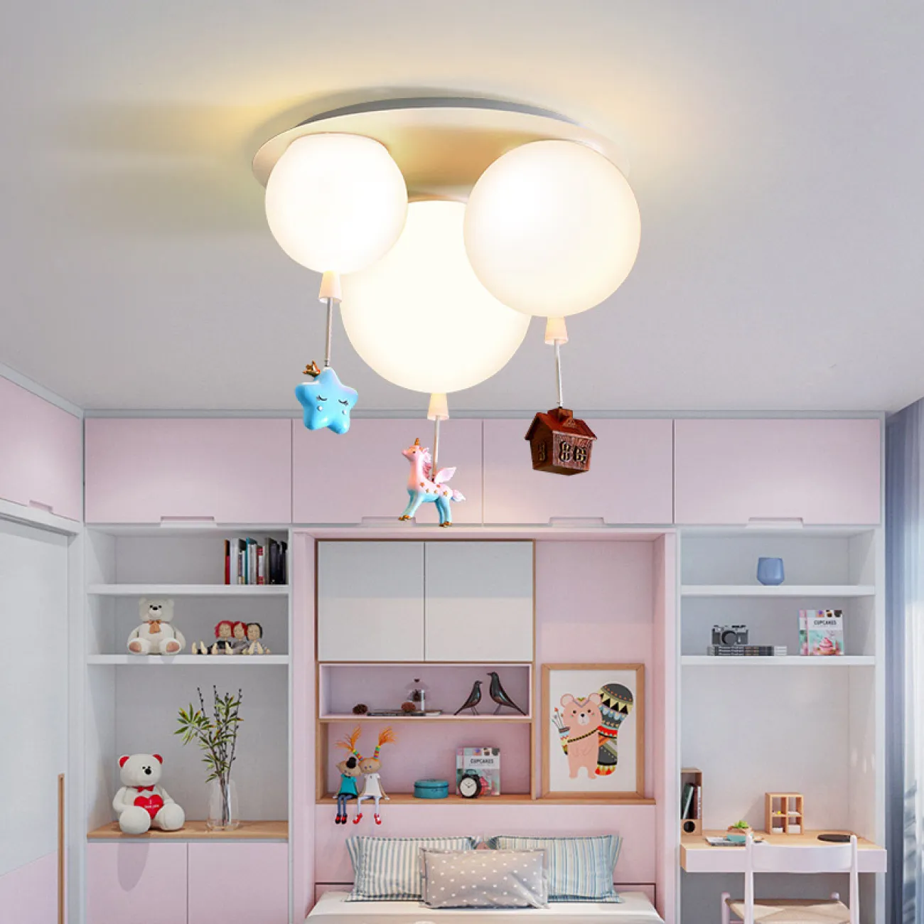 Потолочный светильник BLOW TRIO Multicolor от ImperiumLoft