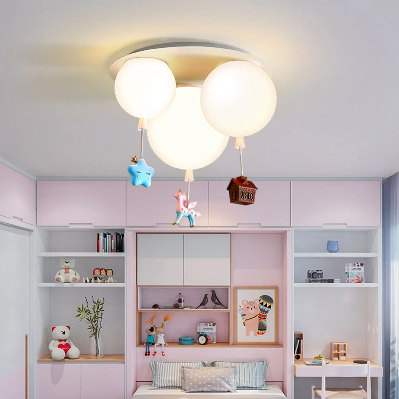 Потолочный светильник BLOW TRIO Multicolor от ImperiumLoft