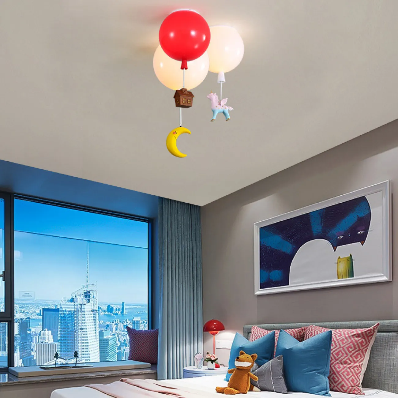 Потолочный светильник BLOW TRIO Multicolor от ImperiumLoft