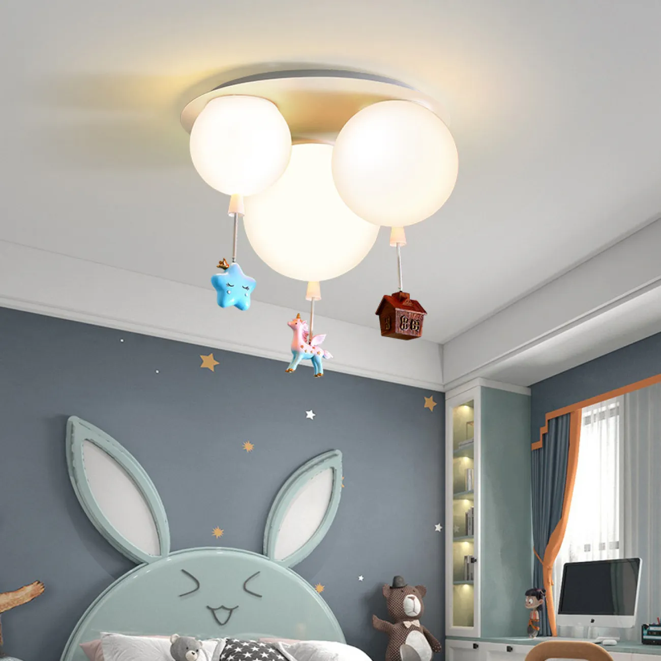 Потолочный светильник BLOW TRIO Multicolor от ImperiumLoft