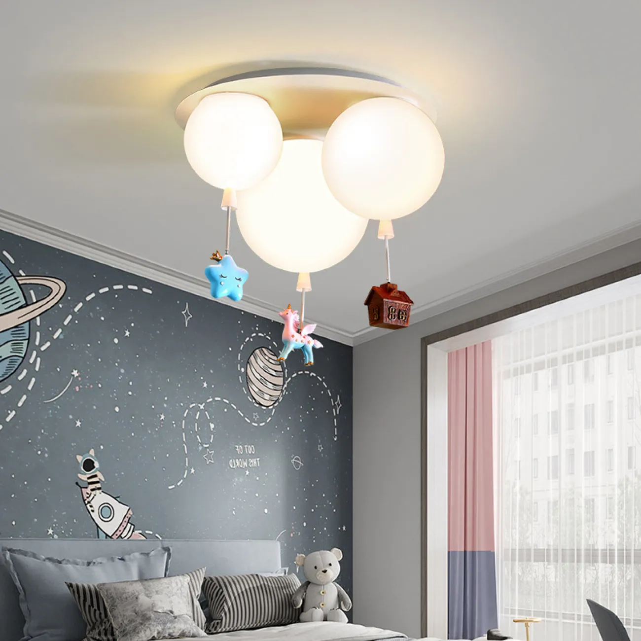 Потолочный светильник BLOW TRIO Multicolor от ImperiumLoft