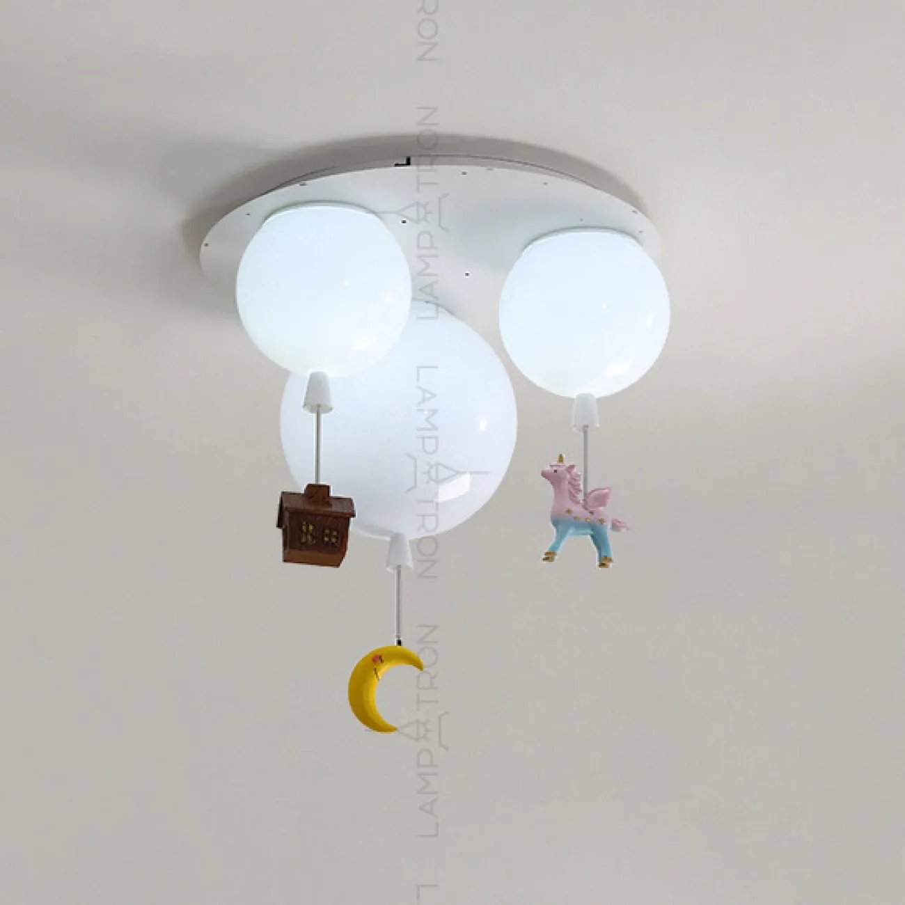 Потолочный светильник BLOW TRIO Multicolor от ImperiumLoft