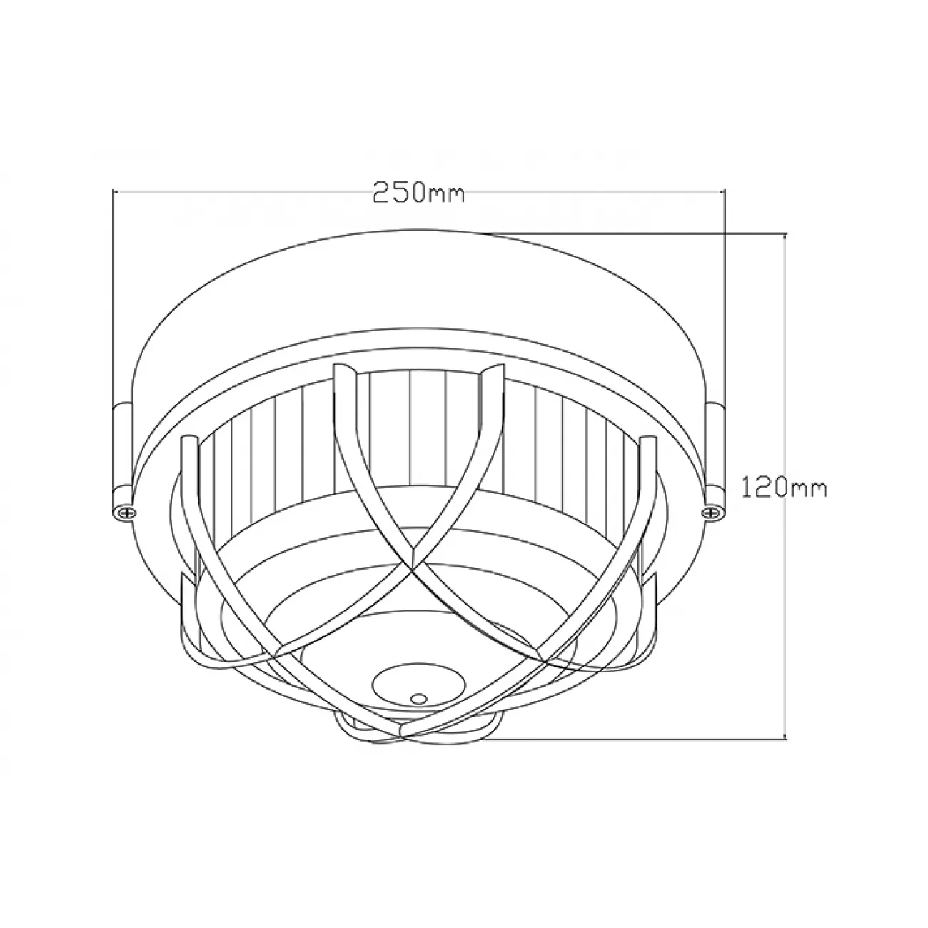Спот Loft Round Plate от LaLume