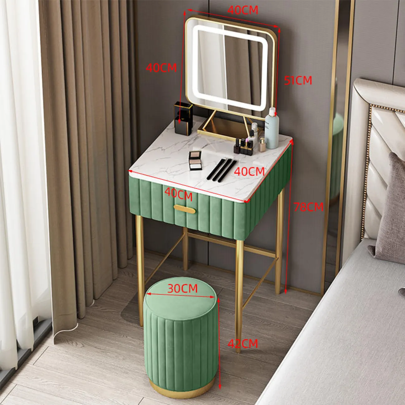 Дизайнерский туалетный столик - LaLume-RR00118