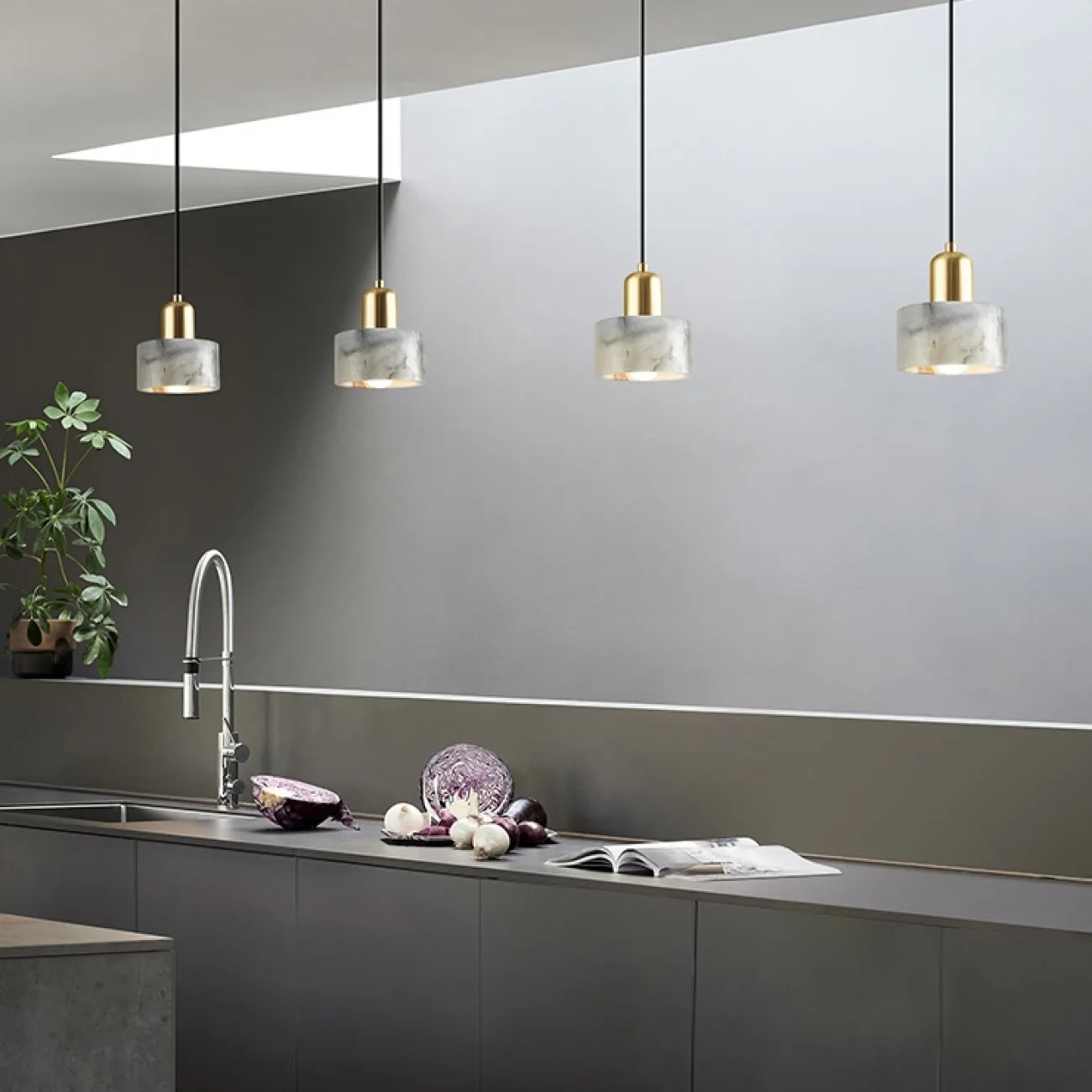 Подвесной светильник TERNAT Green от ImperiumLoft
