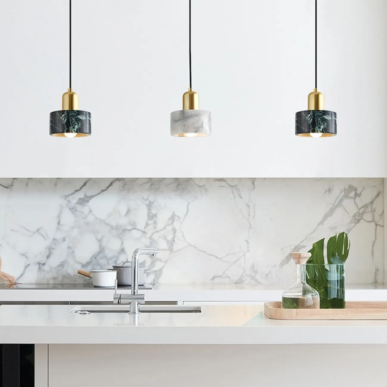 Подвесной светильник TERNAT Green от ImperiumLoft