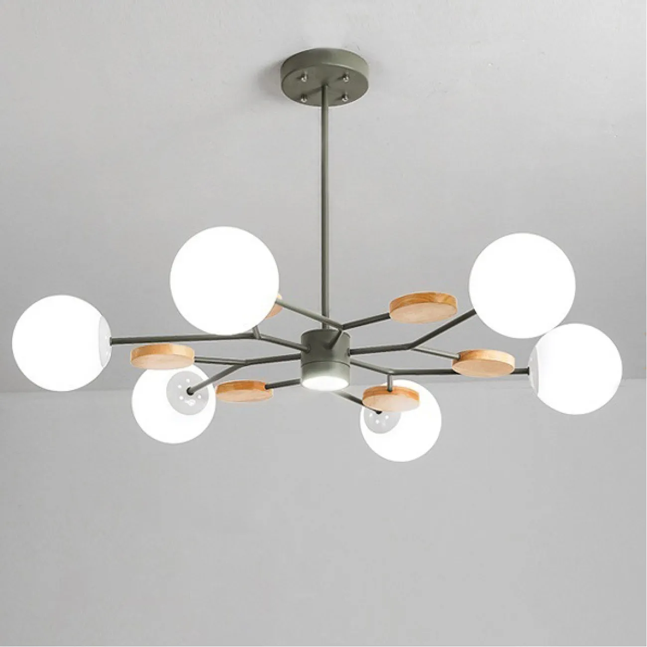 Люстра на штанге MEADE ORB от ImperiumLoft