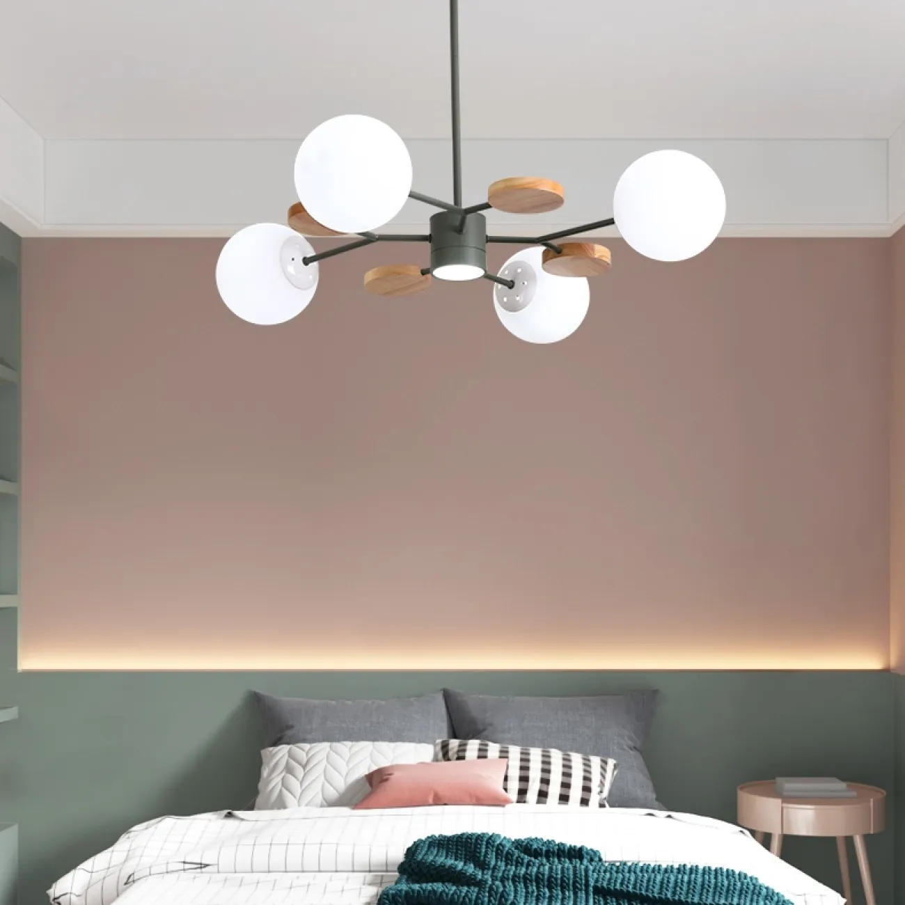 Люстра на штанге MEADE ORB от ImperiumLoft