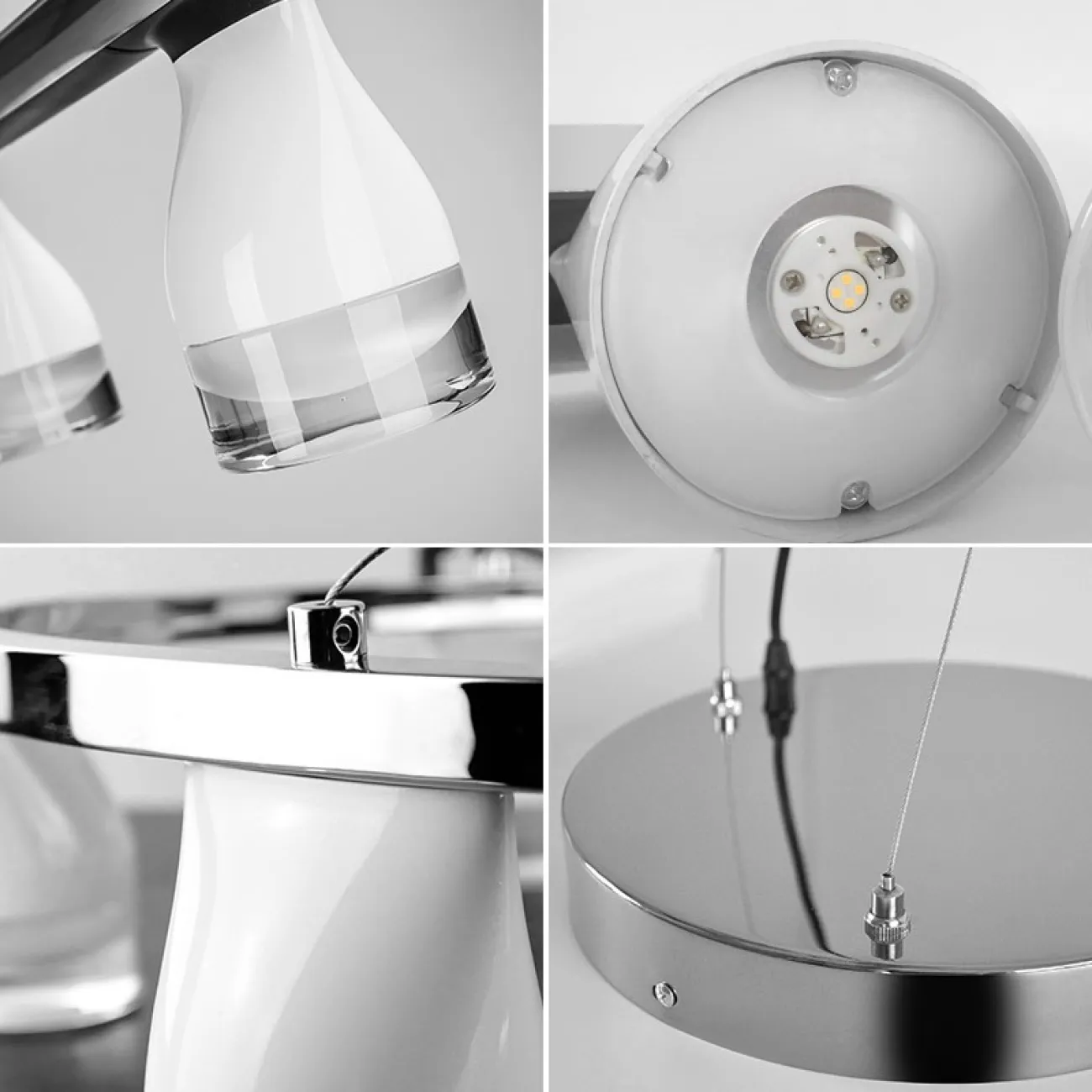 Подвесная люстра ALERT Черный от ImperiumLoft