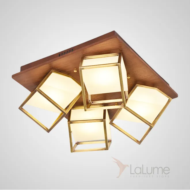 Потолочная люстра TANNING L4 от ImperiumLoft