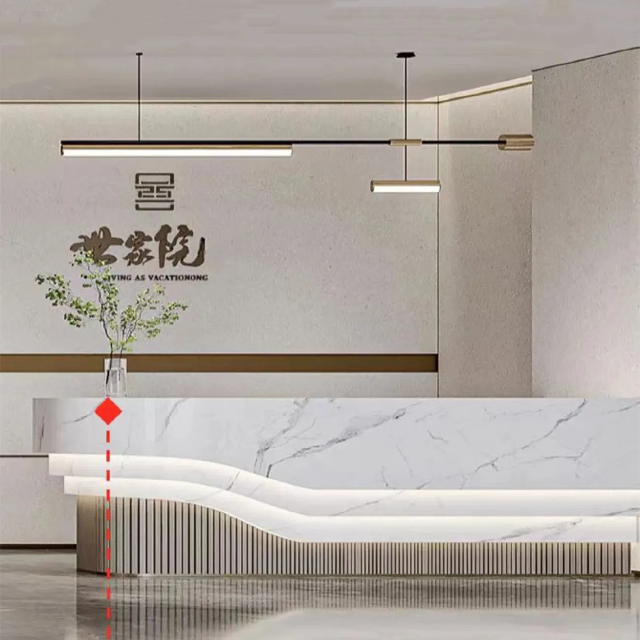 Подвесной светильник ZODIAC ARCH L150 L2 от ImperiumLoft
