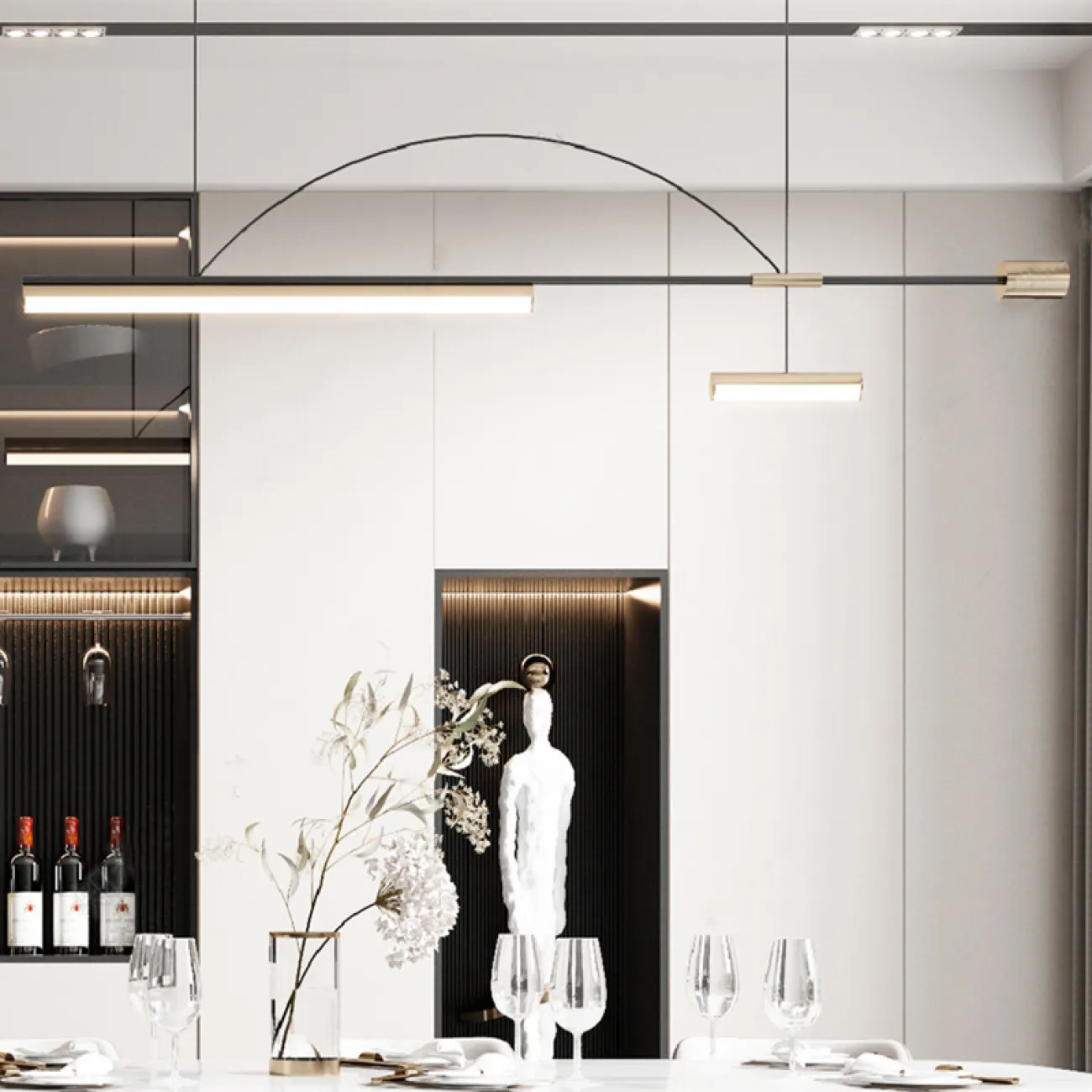 Подвесной светильник ZODIAC ARCH L150 L2 от ImperiumLoft