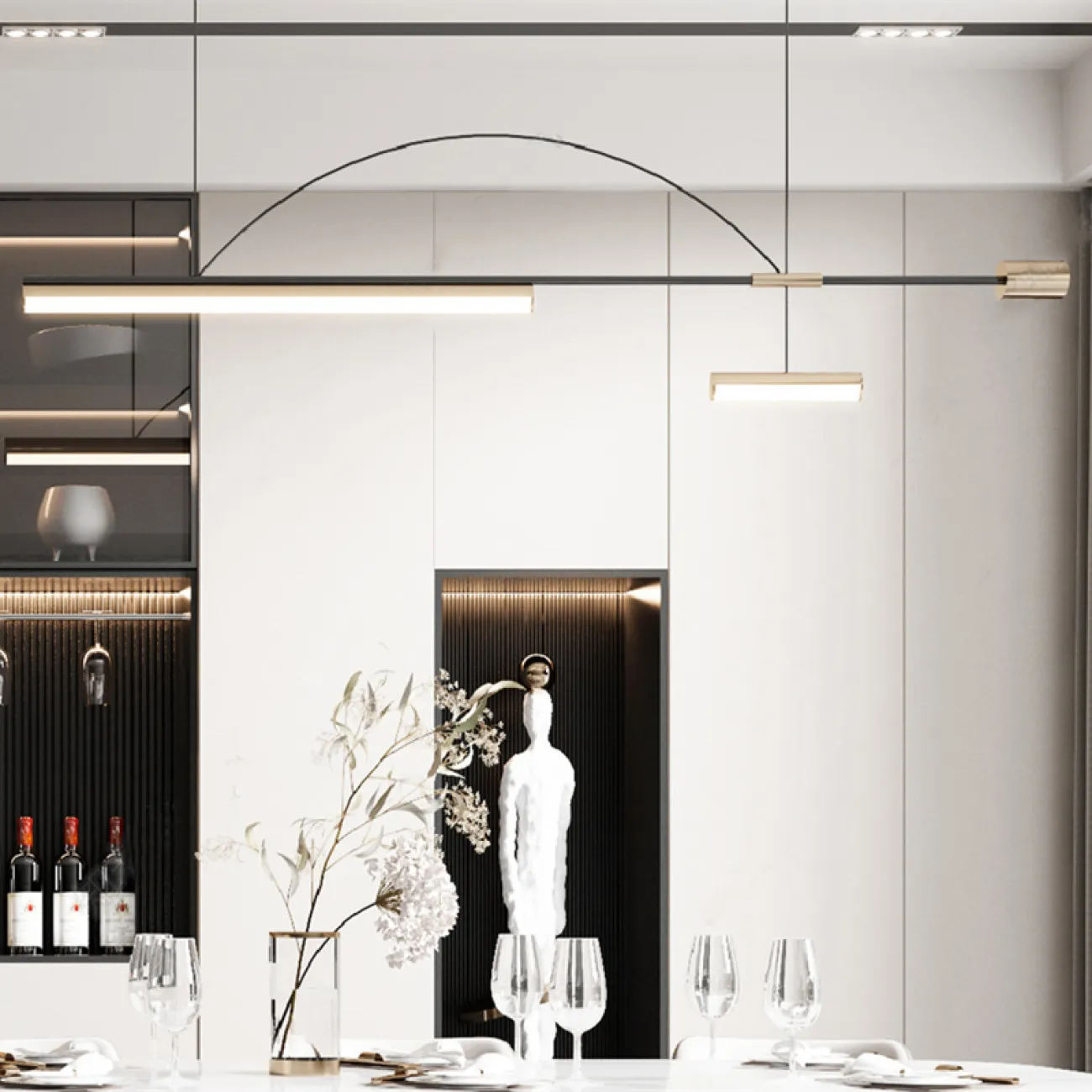 Подвесной светильник ZODIAC ARCH L180 L3 от ImperiumLoft