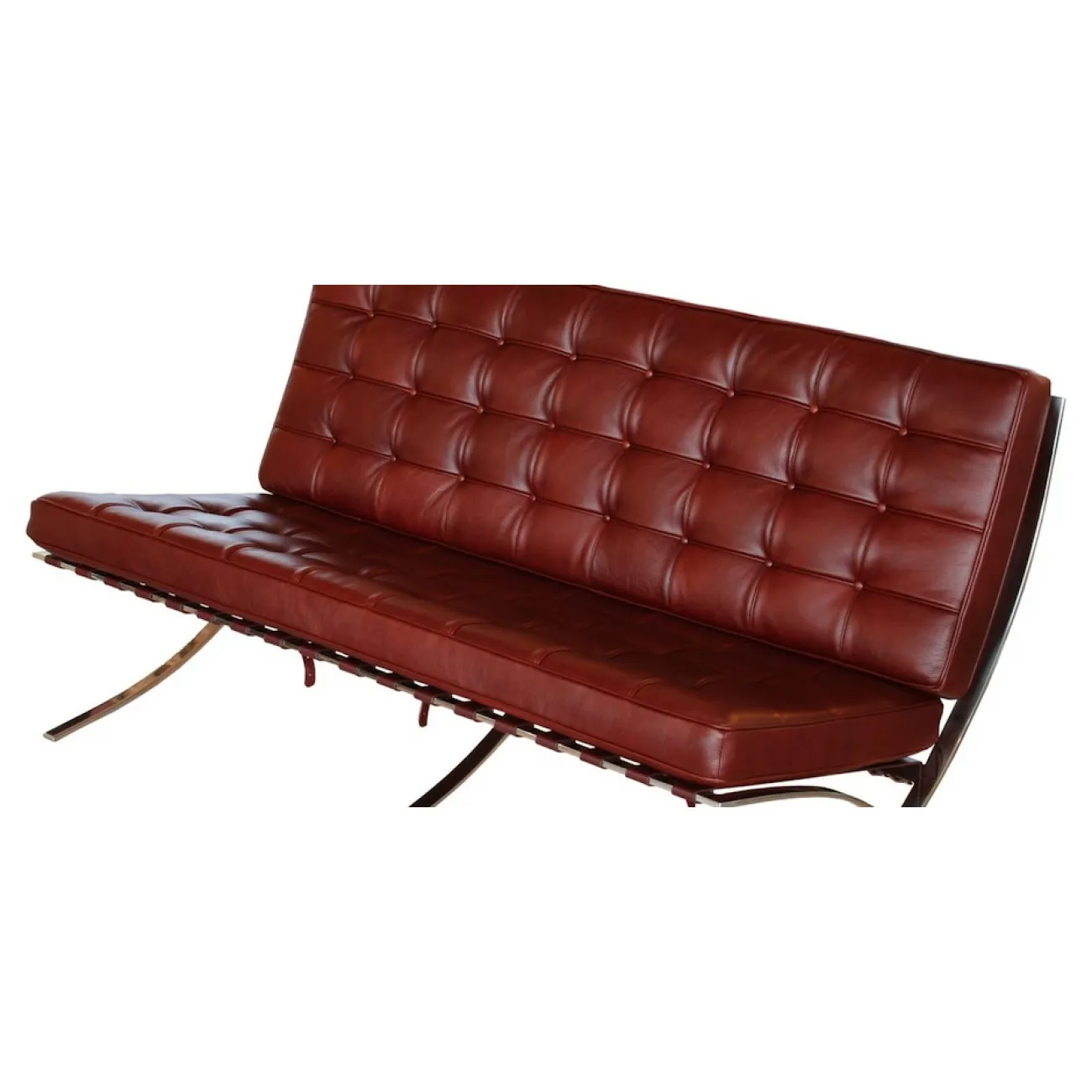 Диван Barcelona 2 seats designed by Ludwig Mies van der Rohe		 in 1929 от LaLume