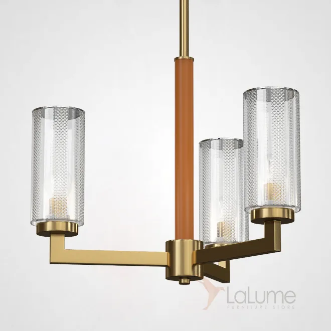 Потолочная люстра ADELEINE L3 Brown от ImperiumLoft