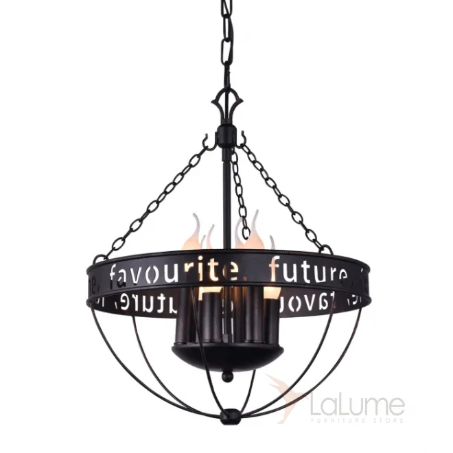 Люстра Sphere Fireplace Chandelier 6 от LaLume