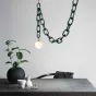 Подвесной светильник CHAIN 2 green от ImperiumLoft