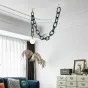 Подвесной светильник CHAIN 2 green от ImperiumLoft