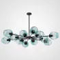 Люстра на штанге MARINE D104 12 lamps Black/Blue от ImperiumLoft