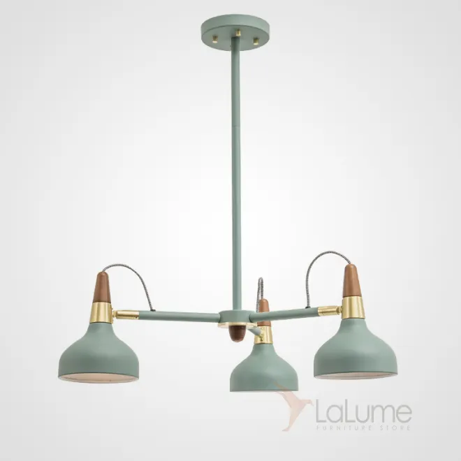 Люстра на штанге OPLAND A 3 lamps Blue от ImperiumLoft