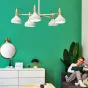 Люстра на штанге OPLAND A 5 lamps White от ImperiumLoft