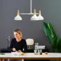 Люстра на штанге OPLAND A 8 lamps Blue от ImperiumLoft