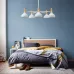 Люстра на штанге OPLAND A 8 lamps Blue