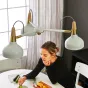 Люстра на штанге OPLAND A 5 lamps White от ImperiumLoft