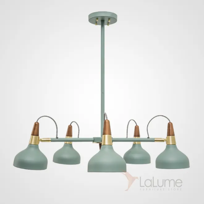 Люстра на штанге OPLAND A 5 lamps Blue от ImperiumLoft Люстра на штанге OPLAND A 5 lamps Blue от ImperiumLoft