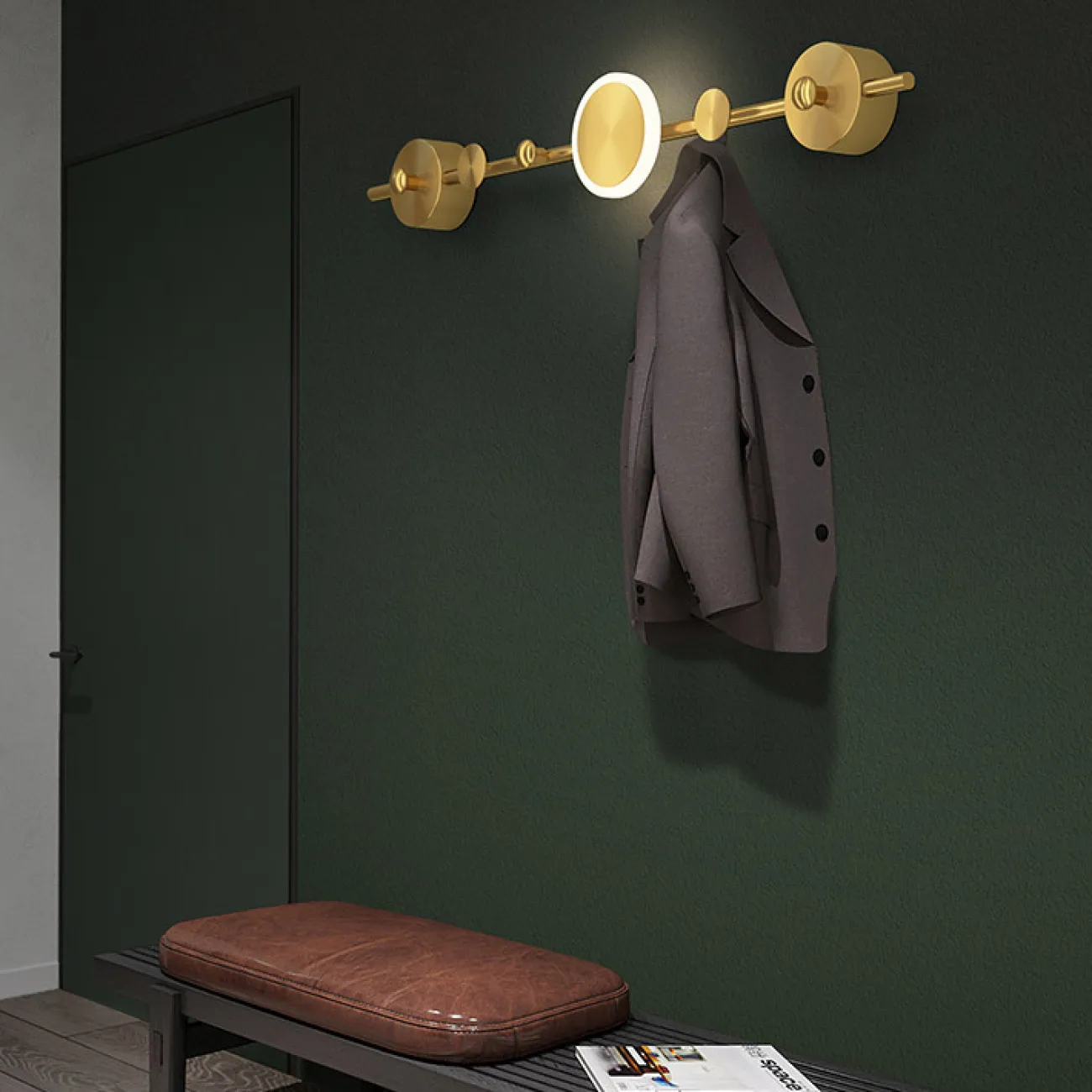 Настенный светильник LIDDA L65 Black от ImperiumLoft Настенный светильник LIDDA L65 Black от ImperiumLoft