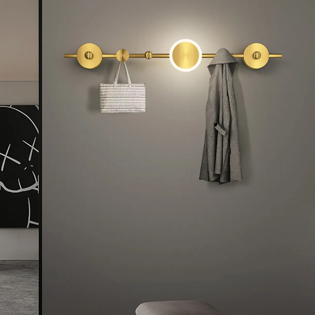 Настенный светильник LIDDA L65 Black от ImperiumLoft Настенный светильник LIDDA L65 Black от ImperiumLoft